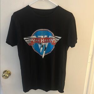 Van Halen Black Graphic T-Shirt